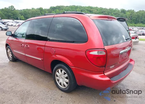 2007 Chrysler Town & Country Touring из США, поврежденный, VIN 2A4GP54L57R183529